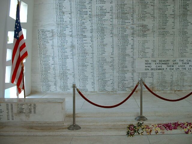 Names of those valiant men entombed below