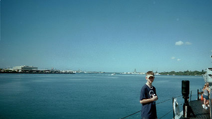 Jonathan on the Bowfin