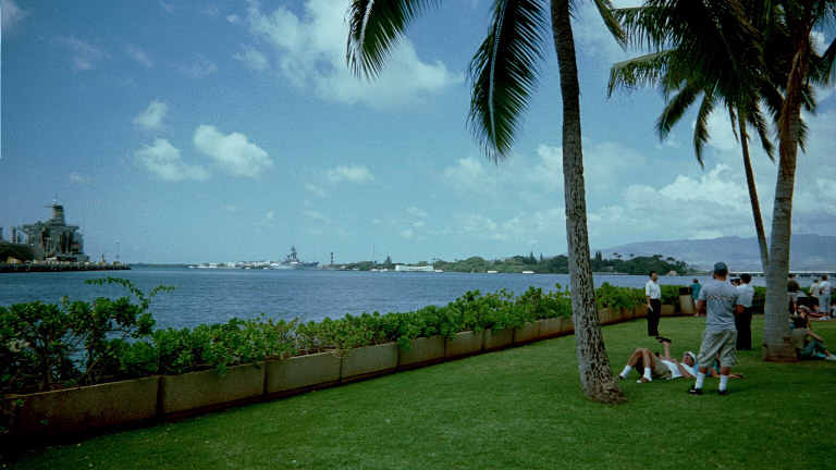 A view of Pearl Harbor