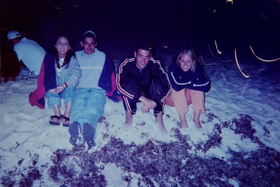 Of course, it's also a great place to sit and look at the stars as these couples are doing here.