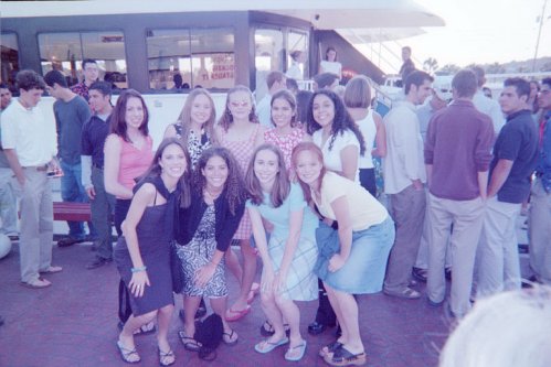 Some lovely ladies in front of the Lady Anderson